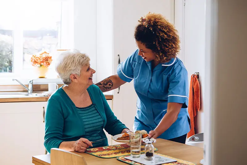 Caregiver with Elderly